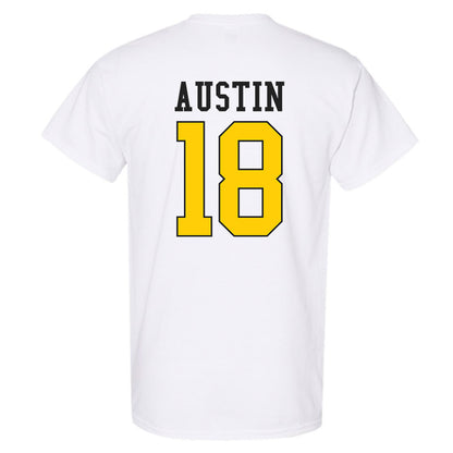App State - NCAA Football : Kamauri Austin - Generic Shersey T-Shirt-1