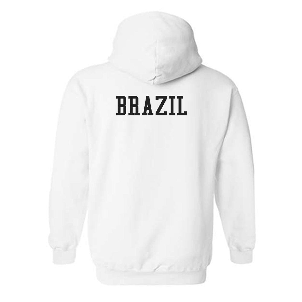 App State - NCAA Football : Derick Brazil - Generic Shersey Hooded Sweatshirt-1