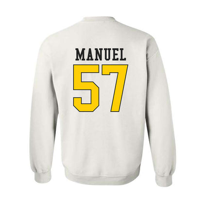 App State - NCAA Football : Devon Manuel - Generic Shersey Crewneck Sweatshirt-1