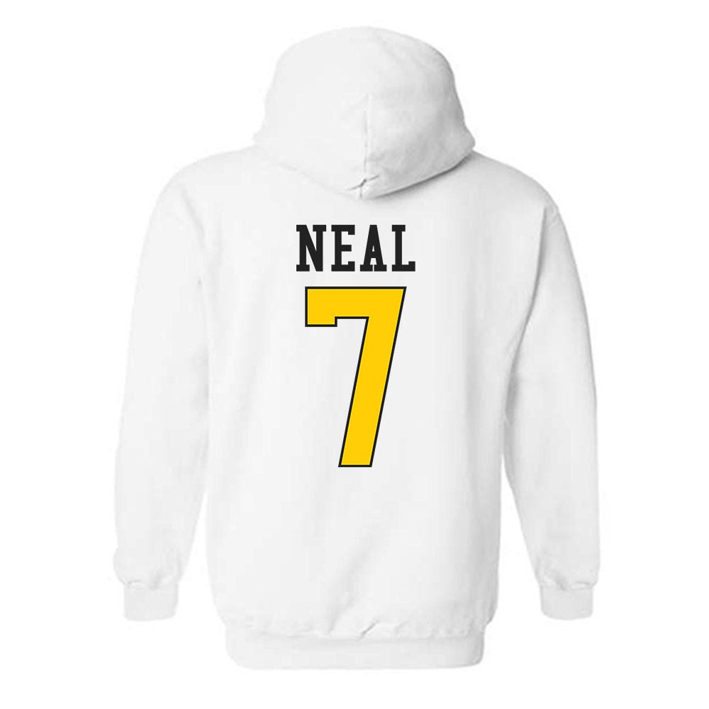 App State - NCAA Men's Basketball : Ted Neal - Generic Shersey Hooded Sweatshirt-1