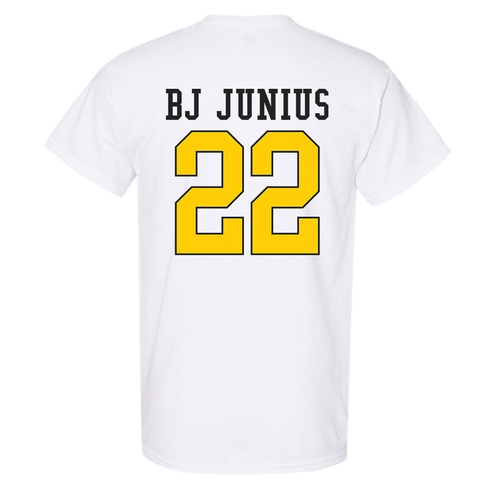 App State - NCAA Football : Bryant "BJ" Junius - Generic Shersey T-Shirt-1