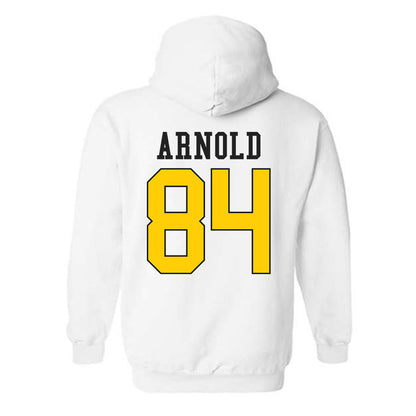 App State - NCAA Football : Sawyer Arnold - Generic Shersey Hooded Sweatshirt-1