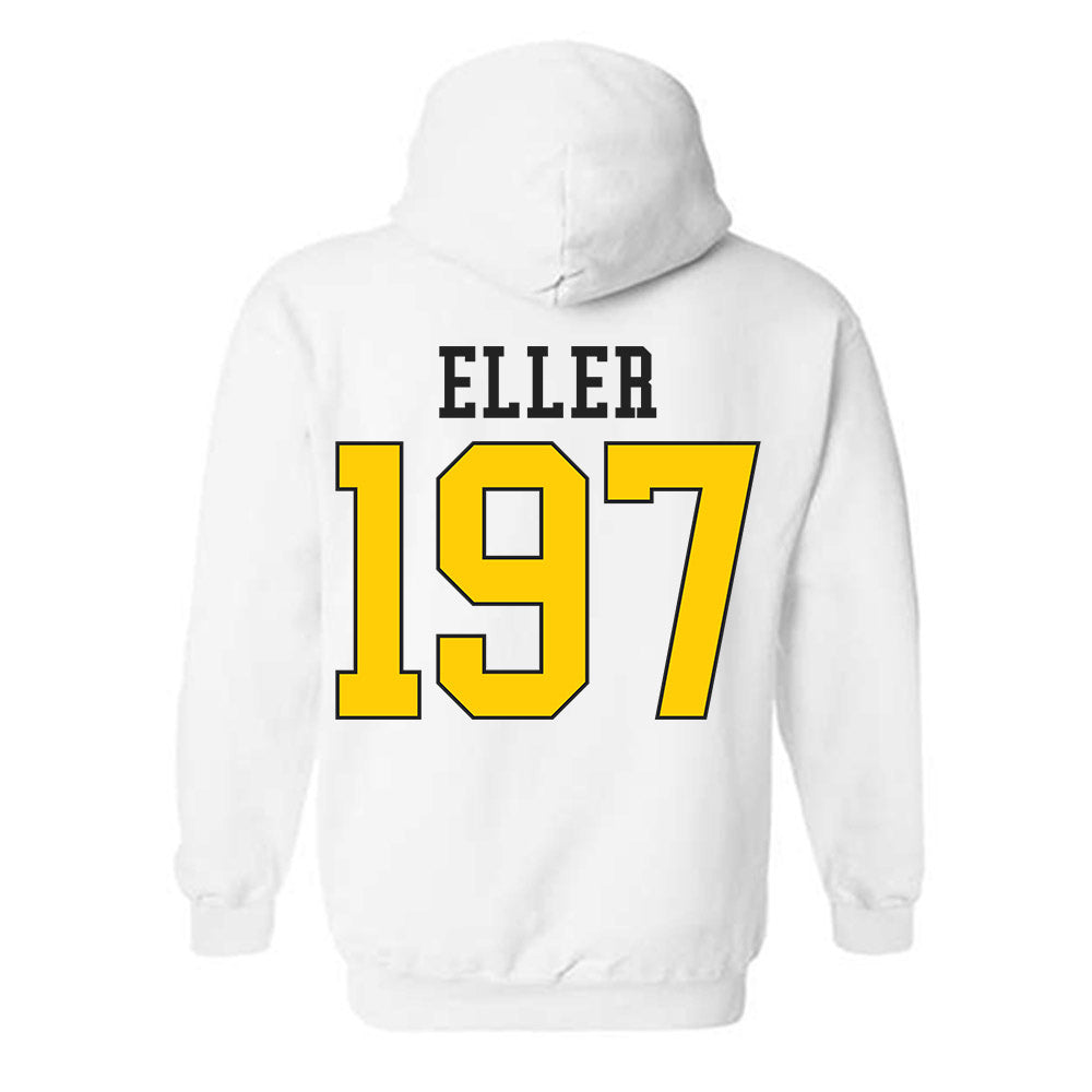 App State - NCAA Wrestling : Logan Eller - Generic Shersey Hooded Sweatshirt-1
