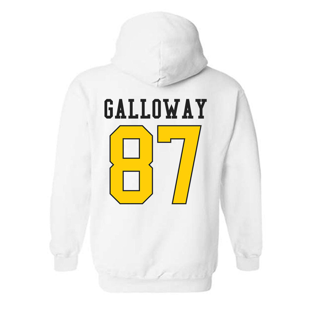 App State - NCAA Football : Dillon Galloway - Generic Shersey Hooded Sweatshirt-1