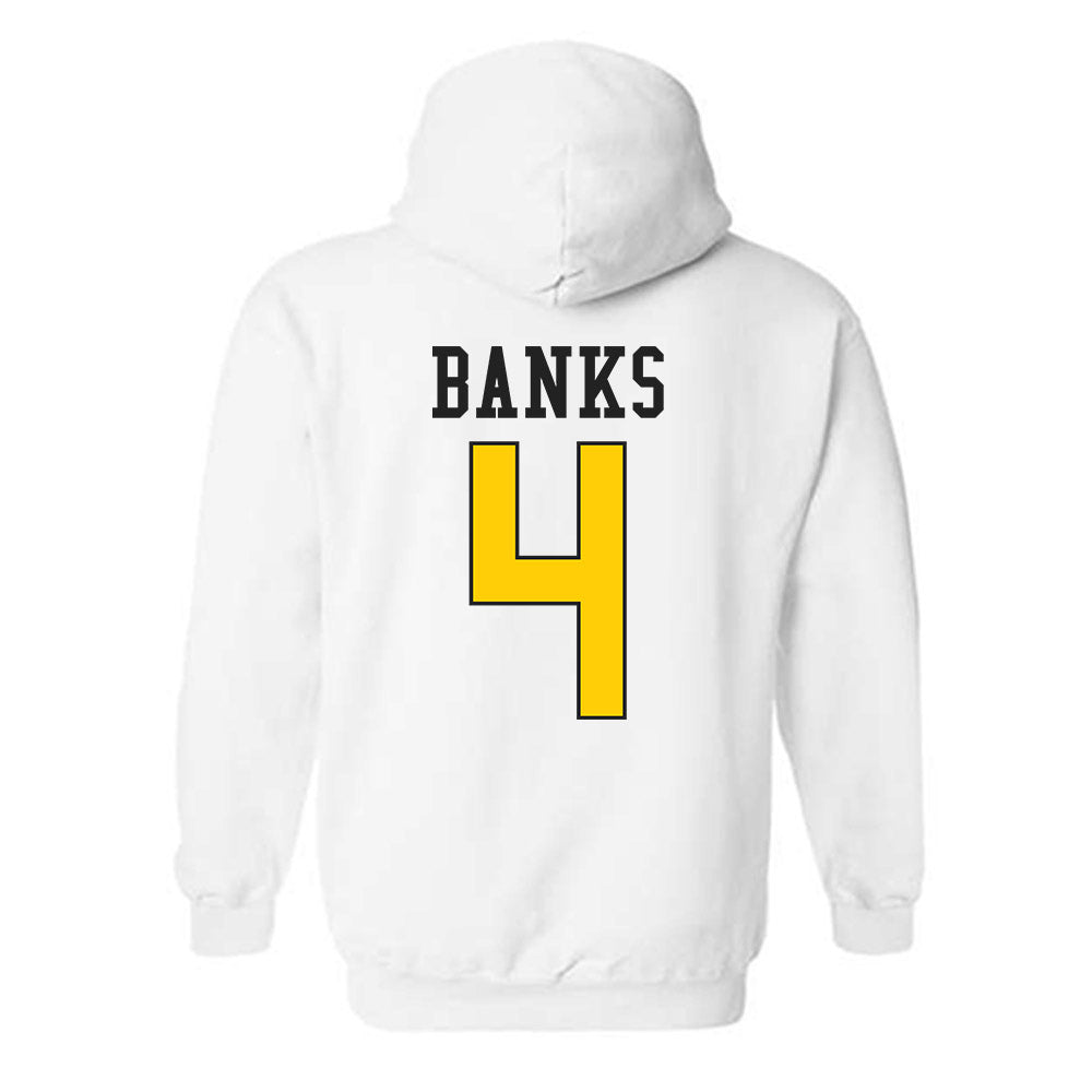 App State - NCAA Men's Basketball : Eren Banks - Generic Shersey Hooded Sweatshirt-1