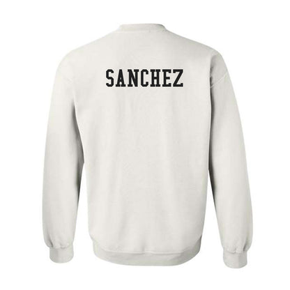 App State - NCAA Football : Alex Sanchez - Generic Shersey Crewneck Sweatshirt-1