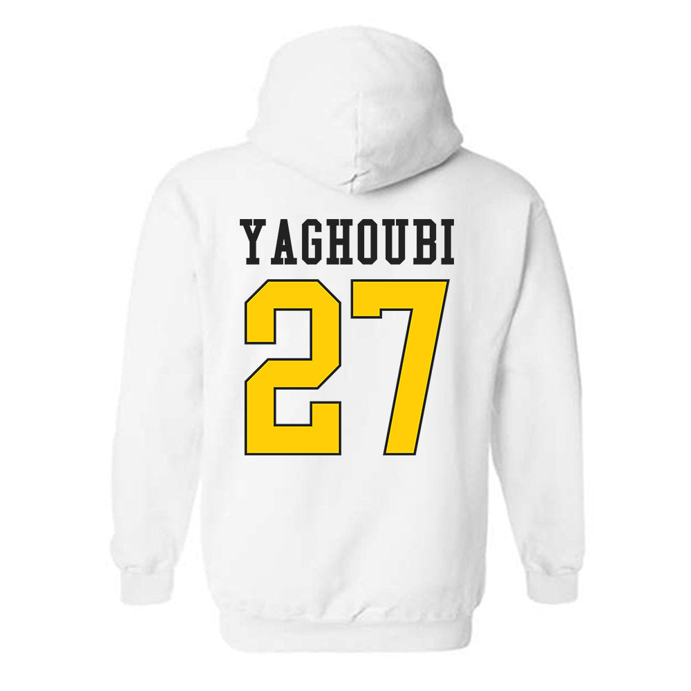 App State - NCAA Baseball : Tank Yaghoubi - Generic Shersey Hooded Sweatshirt-1