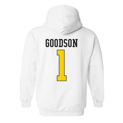 App State - NCAA Women's Volleyball : Eva Goodson - Generic Shersey Hooded Sweatshirt-1