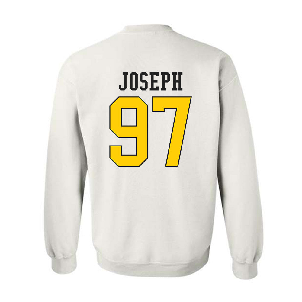 App State - NCAA Football : Xavier Joseph - Generic Shersey Crewneck Sweatshirt-1