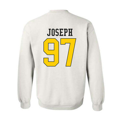 App State - NCAA Football : Xavier Joseph - Generic Shersey Crewneck Sweatshirt-1