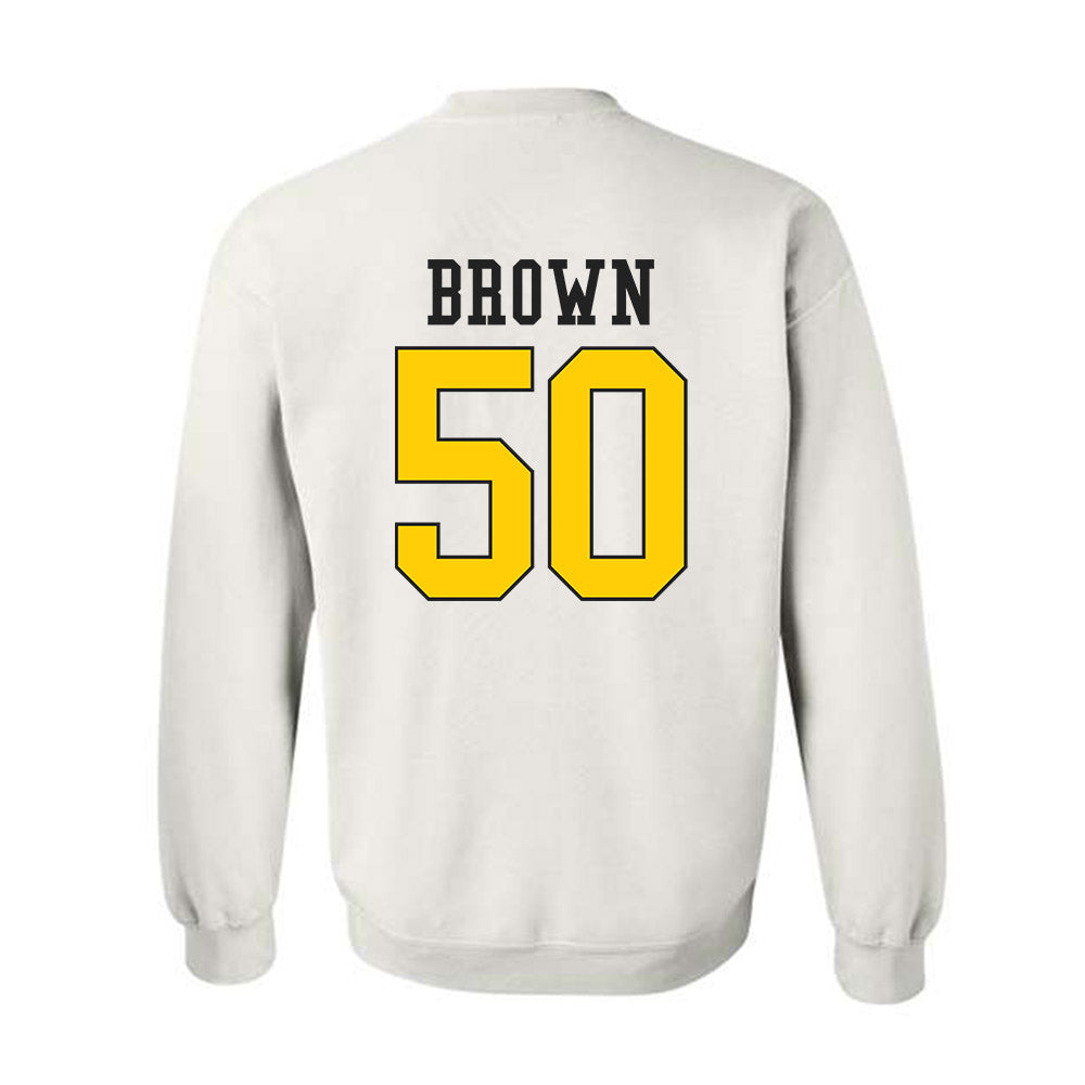 App State - NCAA Football : Jehchys Brown - Generic Shersey Crewneck Sweatshirt-1