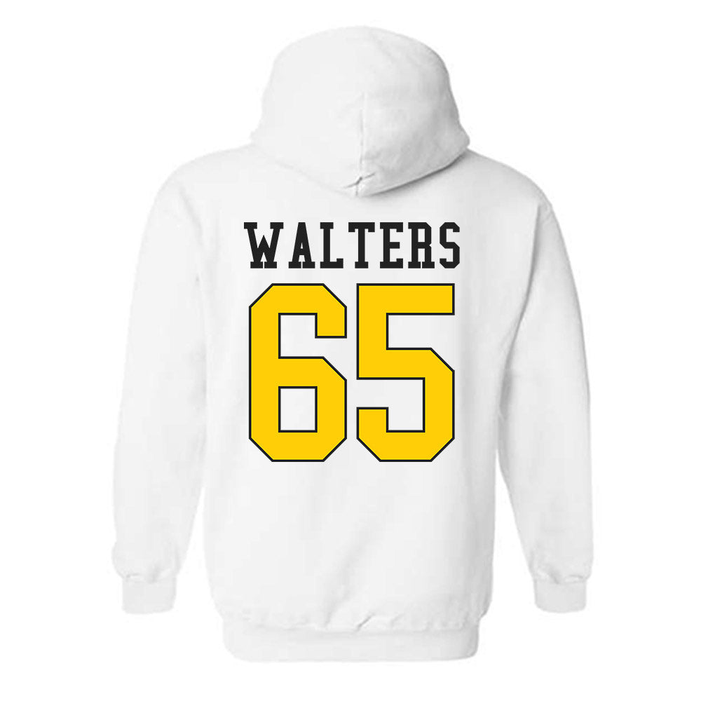 App State - NCAA Football : Mac Walters - Generic Shersey Hooded Sweatshirt-1