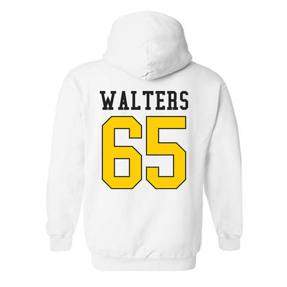 App State - NCAA Football : Mac Walters - Generic Shersey Hooded Sweatshirt-1