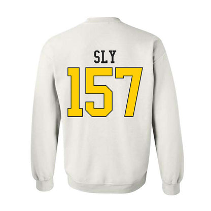 App State - NCAA Wrestling : Bentley Sly - Generic Shersey Crewneck Sweatshirt-1