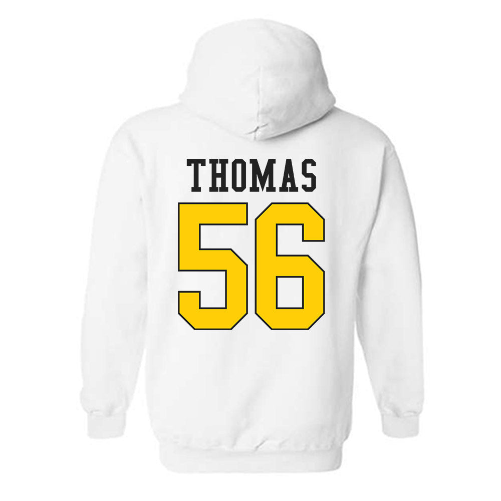 App State - NCAA Football : Jayden Thomas - Generic Shersey Hooded Sweatshirt-1