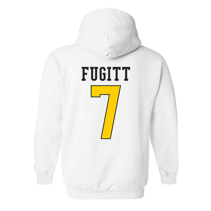 App State - NCAA Football : Darrin Fugitt - Generic Shersey Hooded Sweatshirt-1