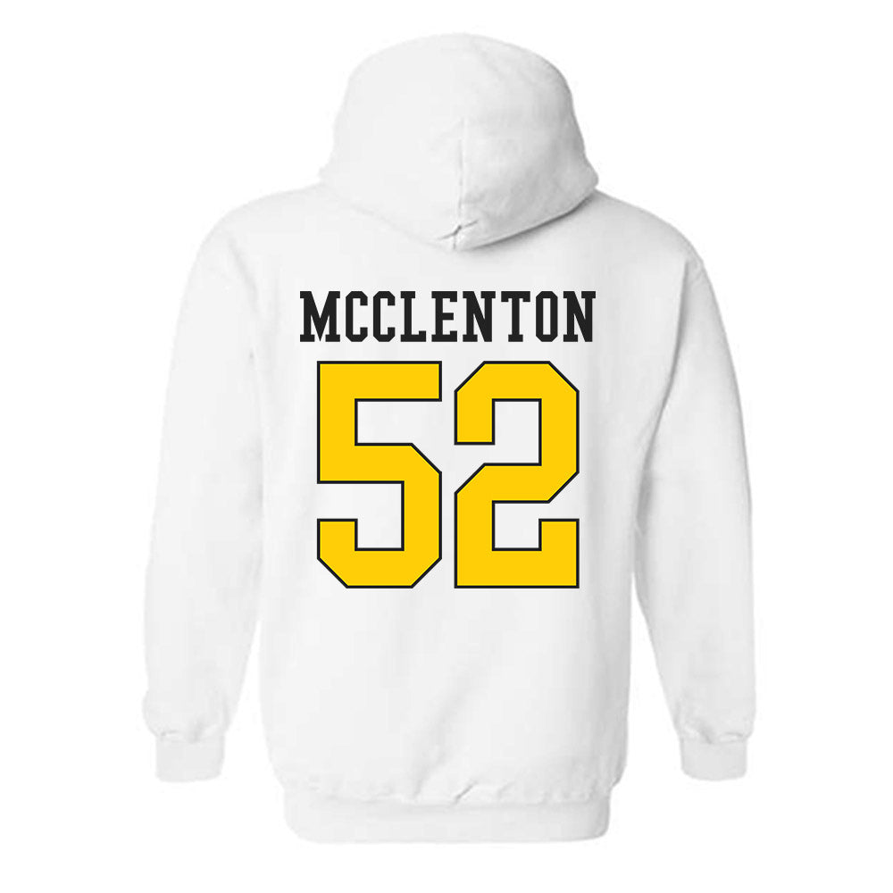 App State - NCAA Football : Michael McClenton - Generic Shersey Hooded Sweatshirt-1