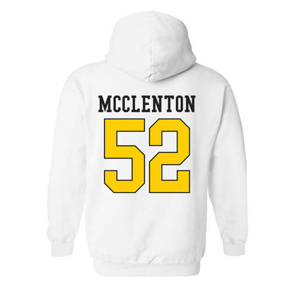 App State - NCAA Football : Michael McClenton - Generic Shersey Hooded Sweatshirt-1