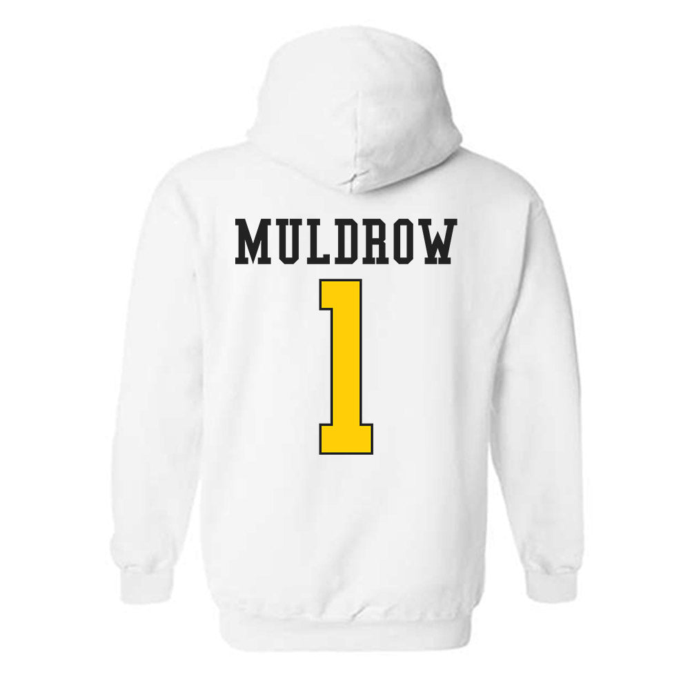 App State - NCAA Women's Basketball : Camiah Muldrow - Generic Shersey Hooded Sweatshirt-1