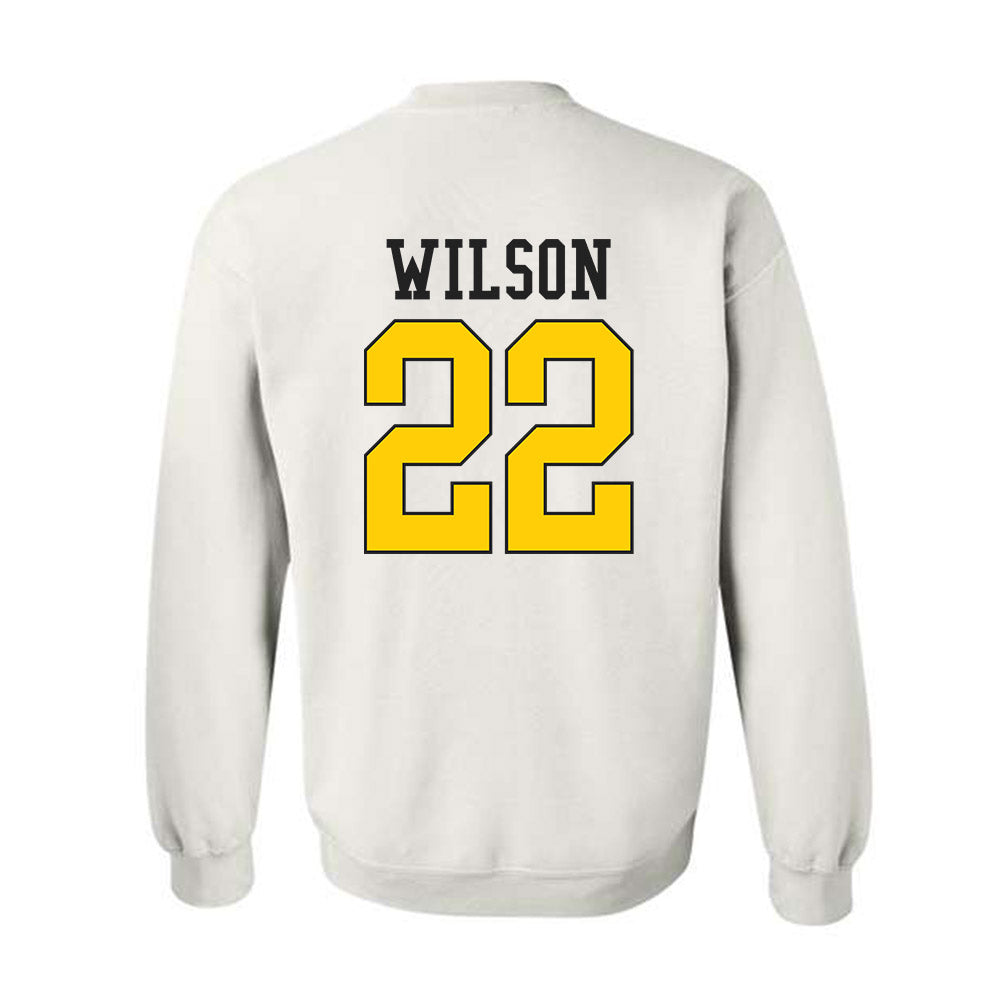 App State - NCAA Football : DaRon Wilson - Generic Shersey Crewneck Sweatshirt-1
