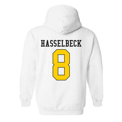 App State - NCAA Football : Henry Hasselbeck - Generic Shersey Hooded Sweatshirt-1