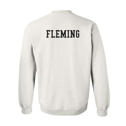 App State - NCAA Football : Semaj Fleming - Generic Shersey Crewneck Sweatshirt-1