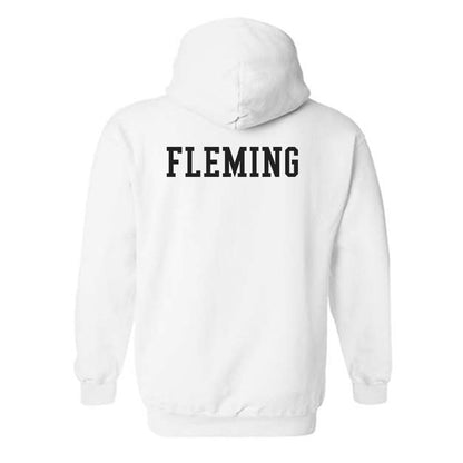 App State - NCAA Football : Cam Fleming - Generic Shersey Hooded Sweatshirt-1