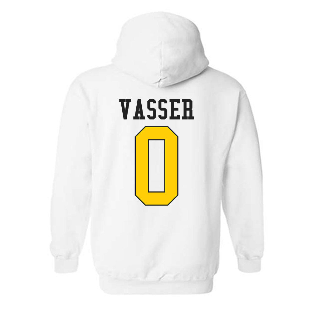 App State - NCAA Men's Basketball : KJ Vasser - Generic Shersey Hooded Sweatshirt-1