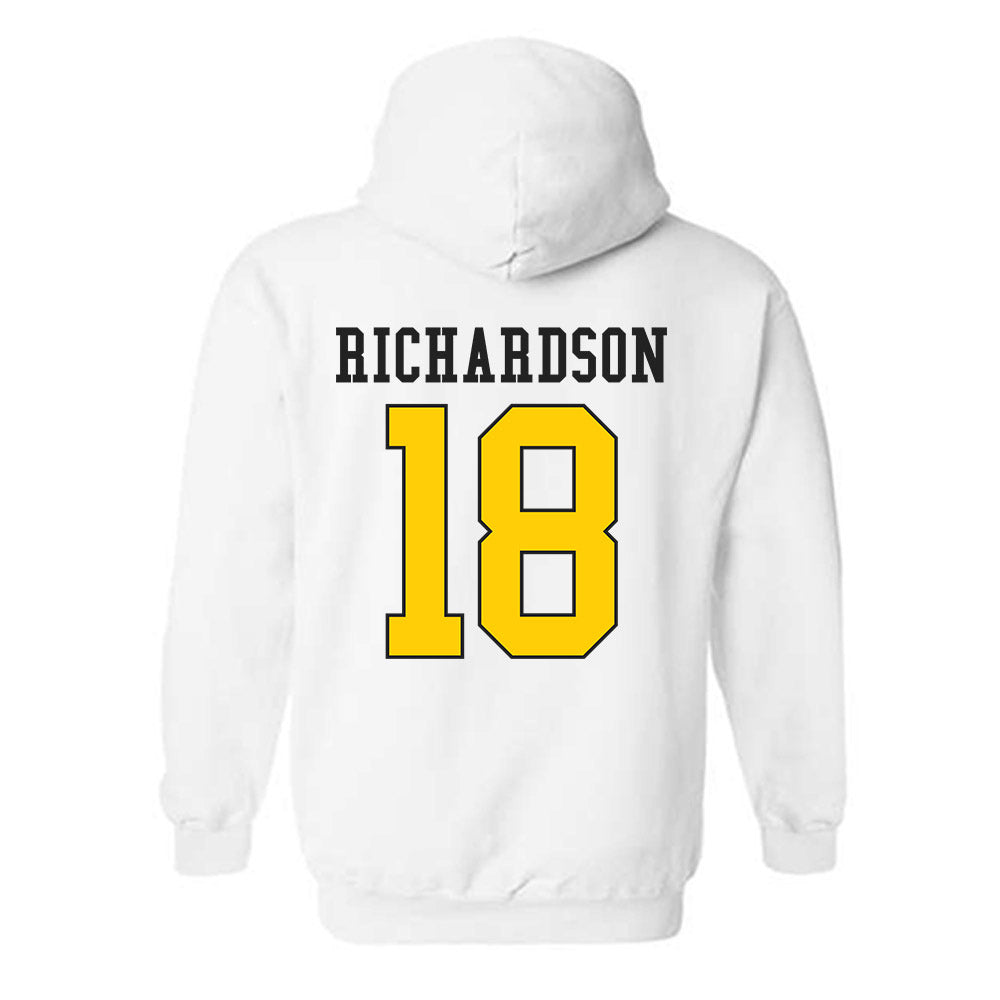 App State - NCAA Women's Volleyball : Raegan Richardson - Generic Shersey Hooded Sweatshirt-1