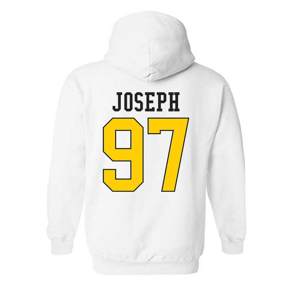 App State - NCAA Football : Xavier Joseph - Generic Shersey Hooded Sweatshirt-1