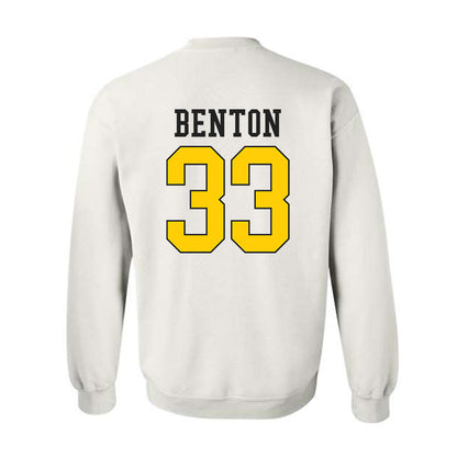 App State - NCAA Football : Aiden Benton - Generic Shersey Crewneck Sweatshirt-1