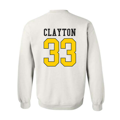 App State - NCAA Men's Basketball : Grant Clayton - Generic Shersey Crewneck Sweatshirt-1
