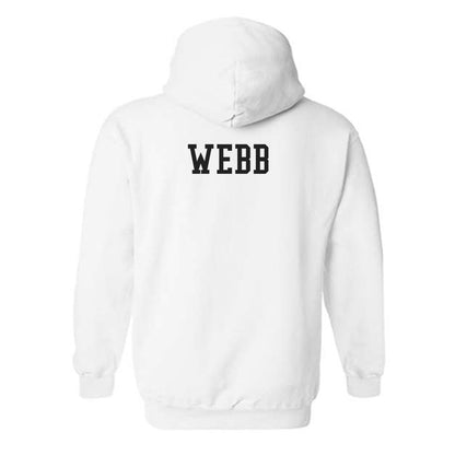 App State - NCAA Football : Treyaun Webb - Generic Shersey Hooded Sweatshirt-1