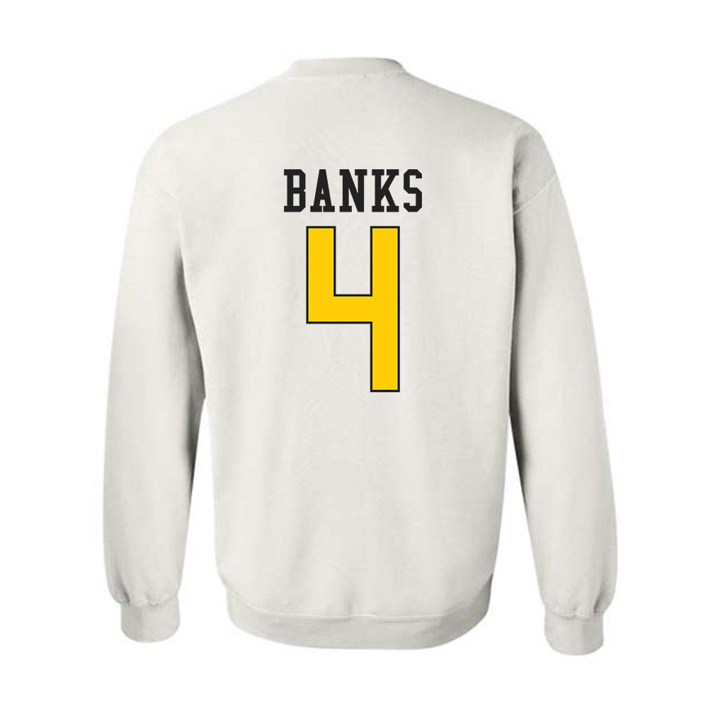 App State - NCAA Men's Basketball : Eren Banks - Generic Shersey Crewneck Sweatshirt-1