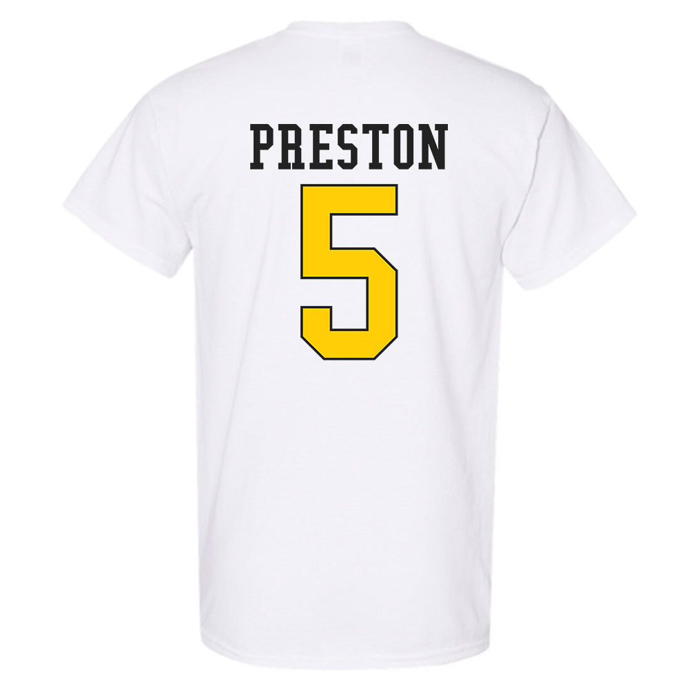 App State - NCAA Women's Basketball : Raven Preston - Generic Shersey T-Shirt-1
