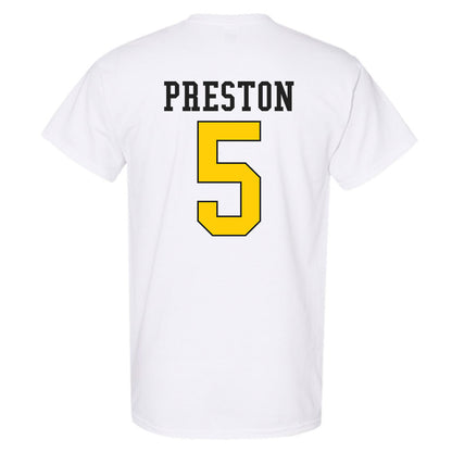 App State - NCAA Women's Basketball : Raven Preston - Generic Shersey T-Shirt-1