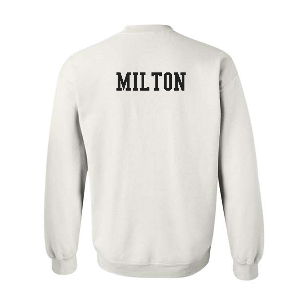 App State - NCAA Men's Track & Field : Caleb Milton - Generic Shersey Crewneck Sweatshirt-1