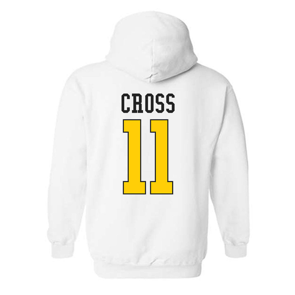 App State - NCAA Football : Ja'Quez Cross - Generic Shersey Hooded Sweatshirt-1