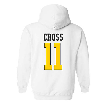 App State - NCAA Football : Ja'Quez Cross - Generic Shersey Hooded Sweatshirt-1