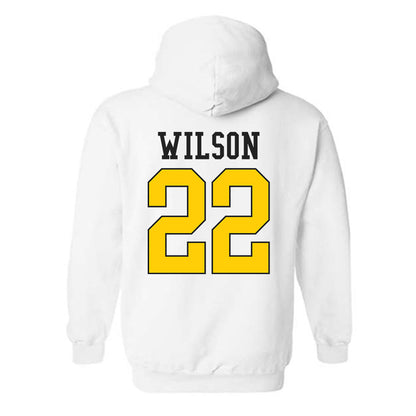 App State - NCAA Football : DaRon Wilson - Generic Shersey Hooded Sweatshirt-1