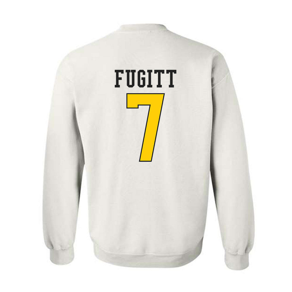 App State - NCAA Football : Darrin Fugitt - Generic Shersey Crewneck Sweatshirt-1