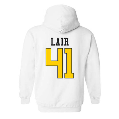 App State - NCAA Football : Luke Lair - Generic Shersey Hooded Sweatshirt-1