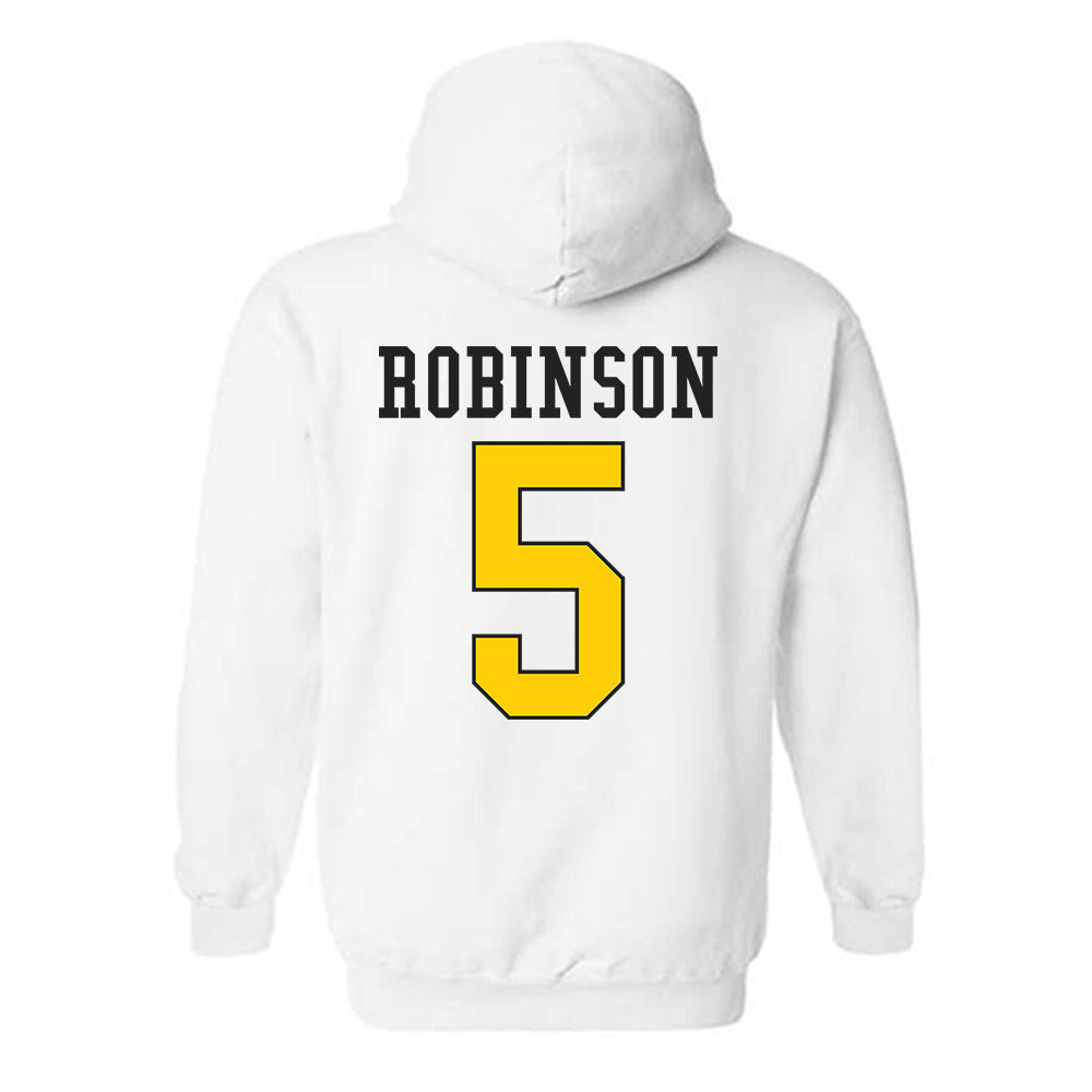 App State - NCAA Softball : Tavia Robinson - Generic Shersey Hooded Sweatshirt-1