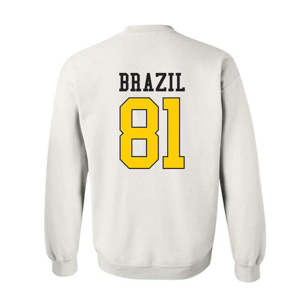 App State - NCAA Football : Derick Brazil - Generic Shersey Crewneck Sweatshirt-1