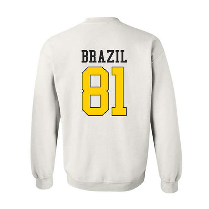 App State - NCAA Football : Derick Brazil - Generic Shersey Crewneck Sweatshirt-1