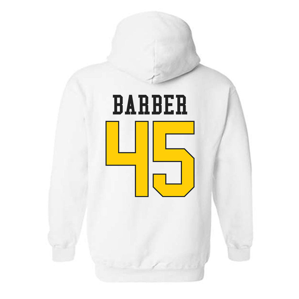 App State - NCAA Football : Gavin Barber - Generic Shersey Hooded Sweatshirt-1