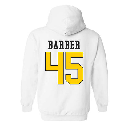 App State - NCAA Football : Gavin Barber - Generic Shersey Hooded Sweatshirt-1