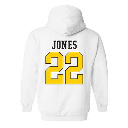 App State - NCAA Women's Soccer : Anaya Jones - Generic Shersey Hooded Sweatshirt-1
