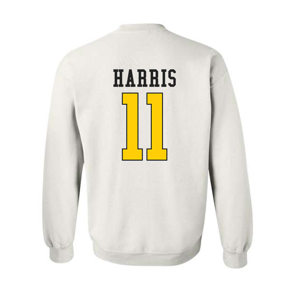 App State - NCAA Football : Jordan Harris - Generic Shersey Crewneck Sweatshirt-1