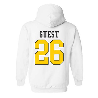App State - NCAA Football : Max Guest - Generic Shersey Hooded Sweatshirt-1